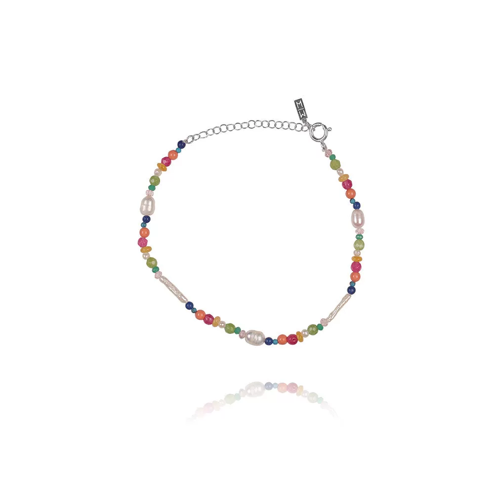 Olivia Silver Anklet