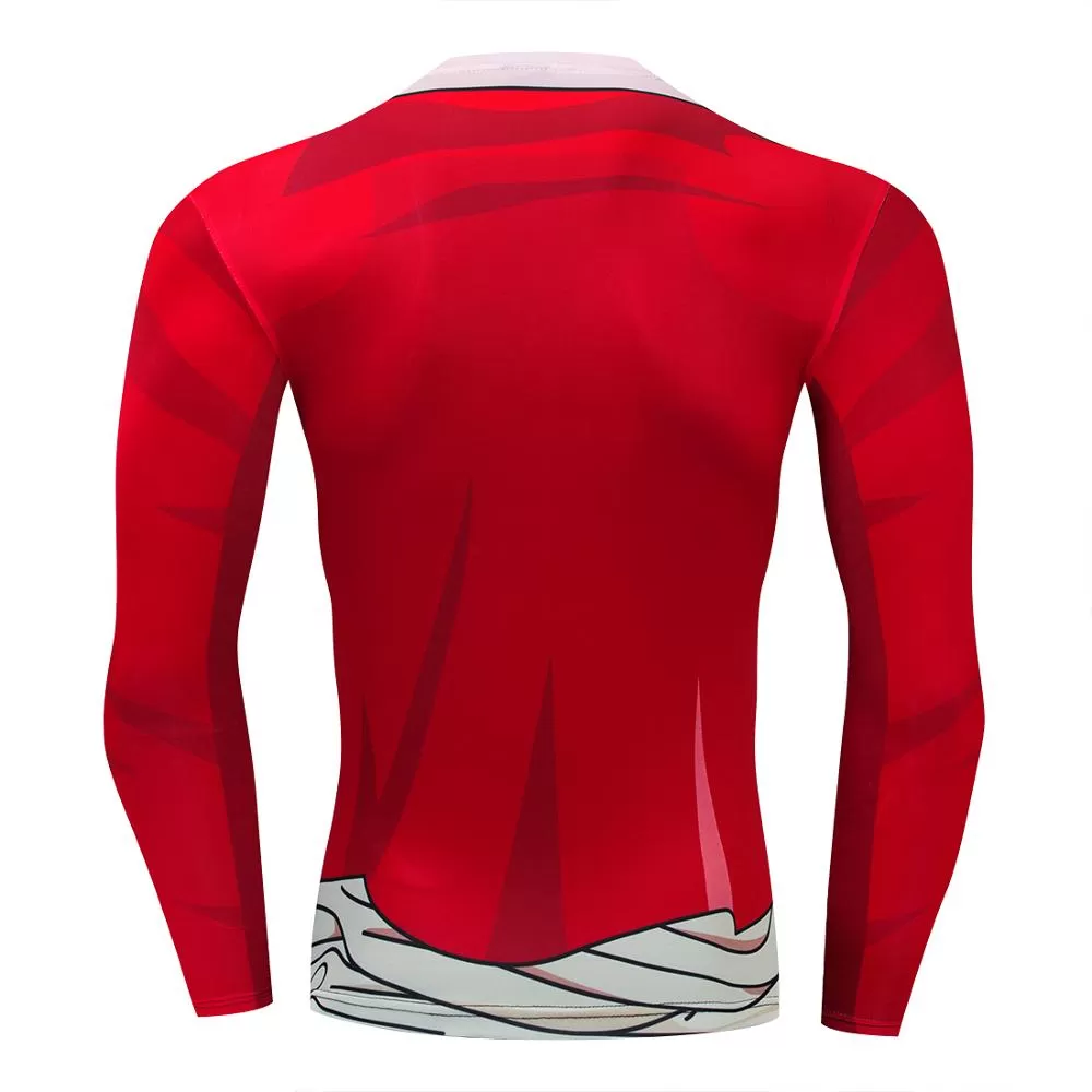 One Piece Compression 'Luffy' Premium Long Sleeve Rashguard