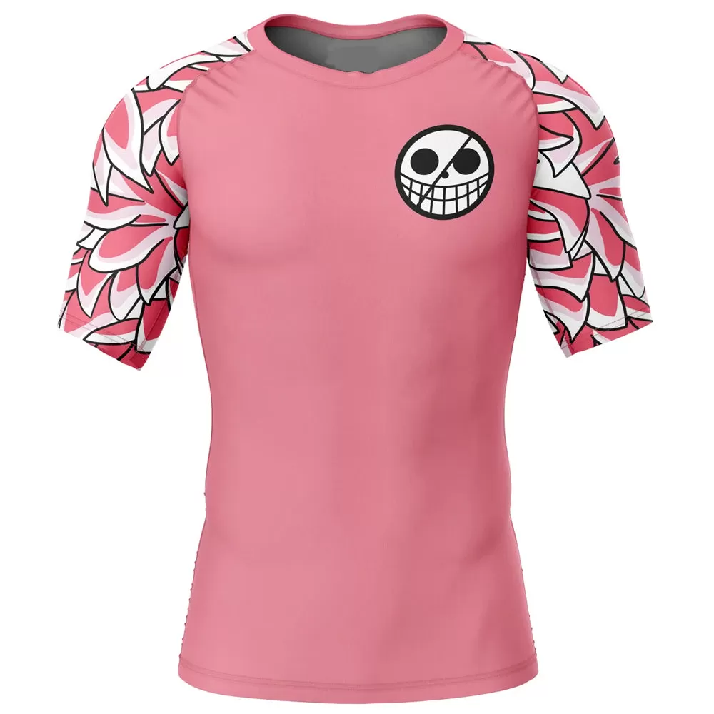 One Piece 'Donquixote' Short Sleeve Compression Rashguard