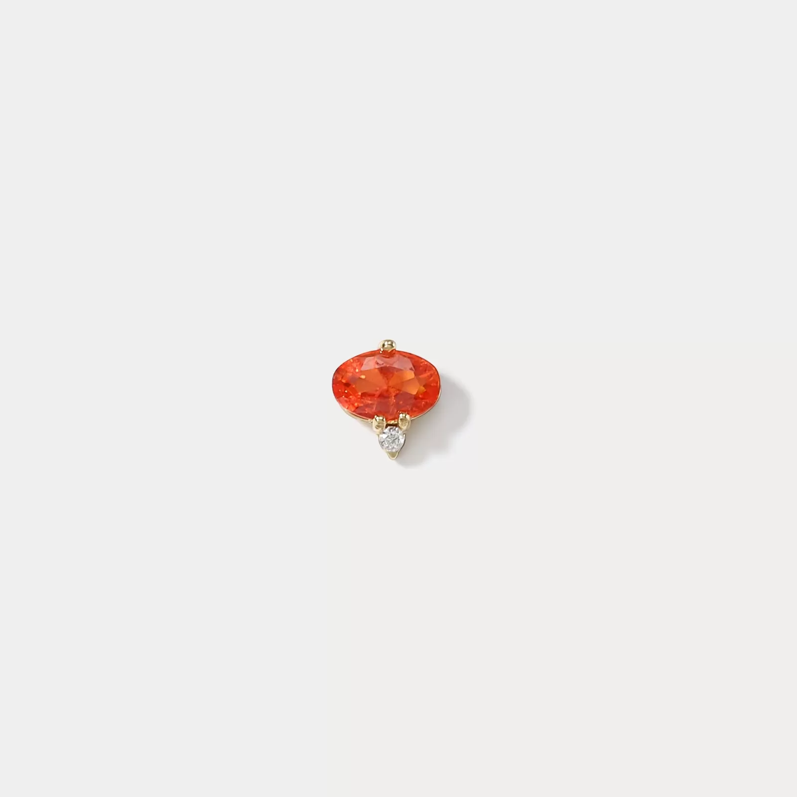 Orange Summer Stud Earrings