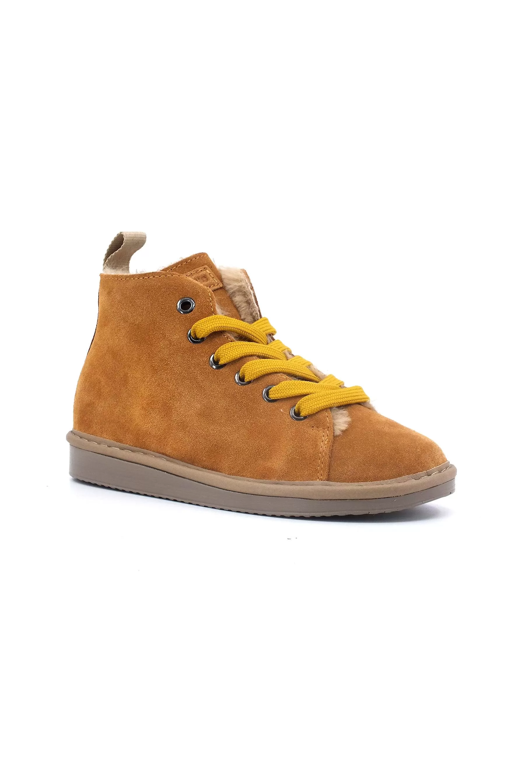 PAN CHIC Stivaletto Pelo Bimbo Brown Sugar Yellow P01K007-00462068