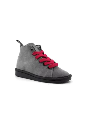 PAN CHIC Stivaletto Pelo Bimbo Grey Fuchsia P01K007-00332000