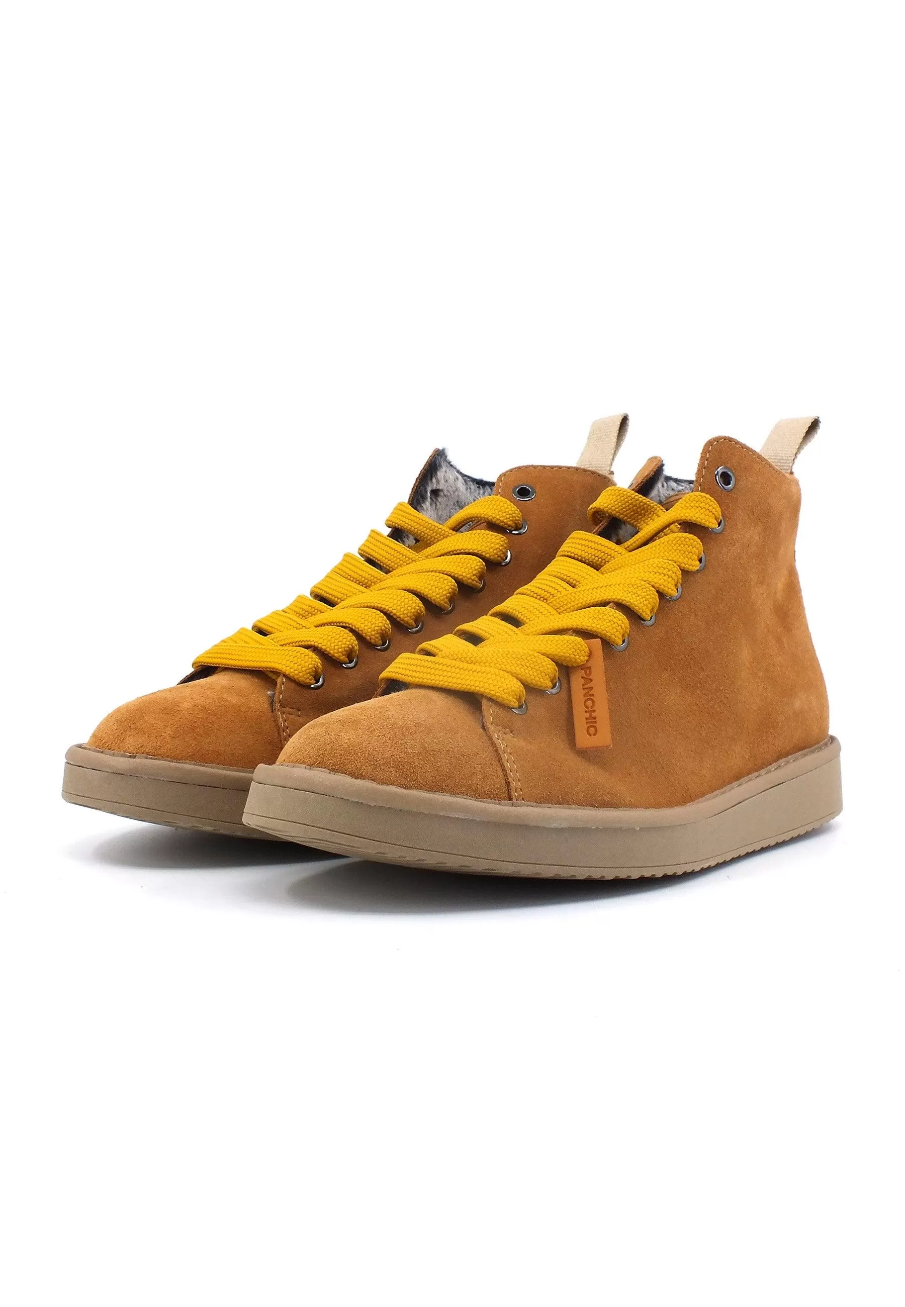 PAN CHIC Stivaletto Pelo Uomo Brown Sugar Yellow P01M007-00332068