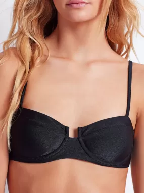 Patbo - Underwire Bra Top - Black