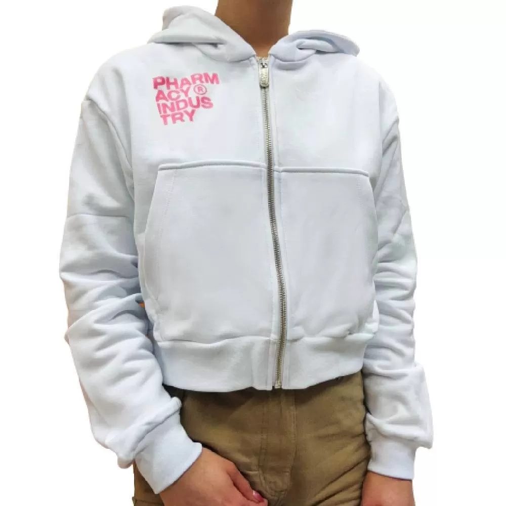 Pharmacy Industry Full Zip Crop Hoodie