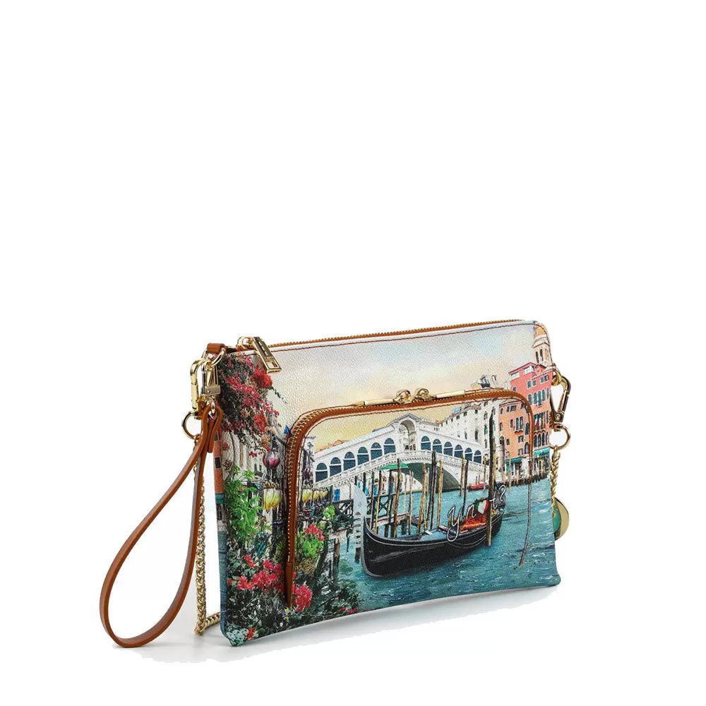 Pochette Donna Y NOT con Tracolla YES-604 Canaletto