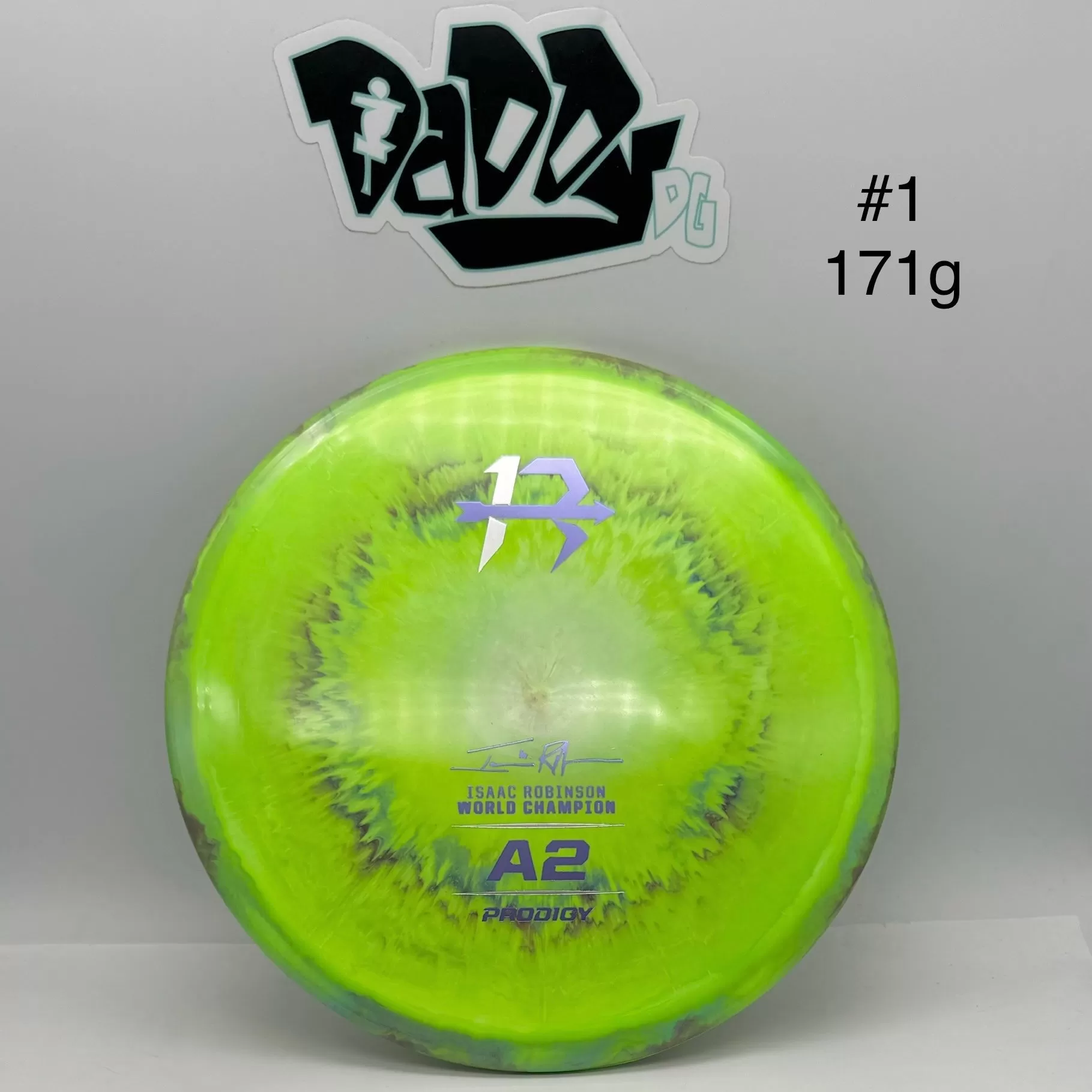 Prodigy A2 500 - Isaac Robinson 2023 World Champion Stamped Approach Disc