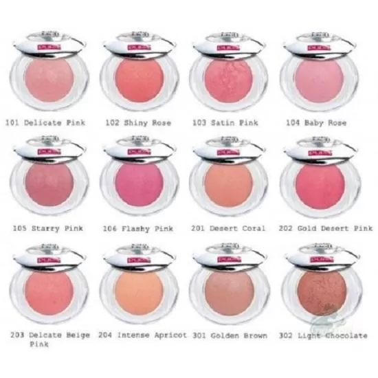 Pupa Like a Doll Luminys Blush, 202 Gold Desert Pink