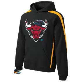 Retro 9 Dream It Hoody - Rasta Bull - Black