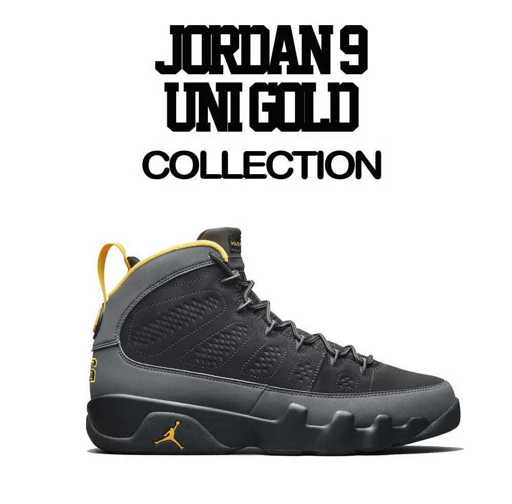 Retro 9 University Gold Hoody - Air Tony - Gold