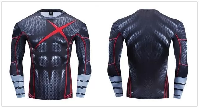 Robin Compression 'Teen Titans | Red X' Premium Long Sleeve Rashguard