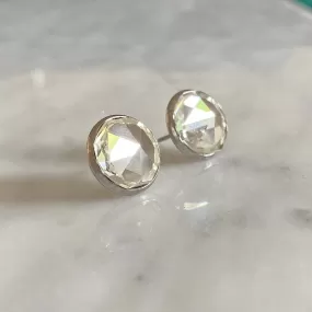 RONA faceted Czech crystal studs