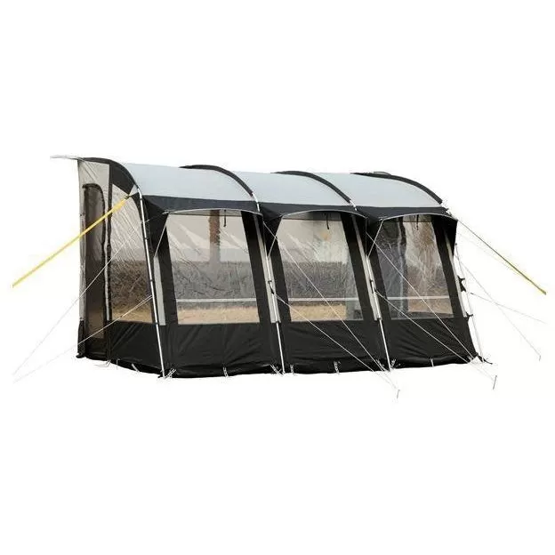 Royal Wessex Awning 390 - Black/Silver   Free Storm Straps