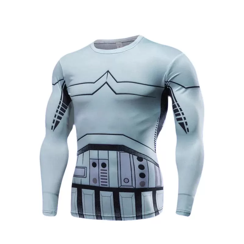 Star Wars Storm Trooper Long Sleeve Compression Rashguard