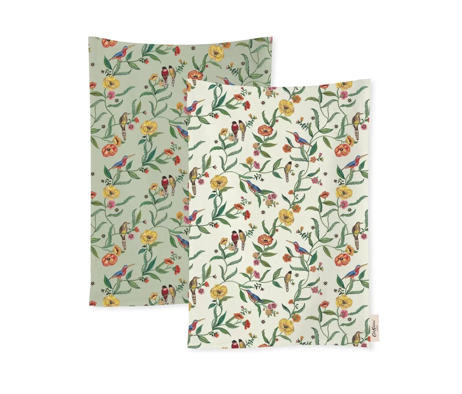 Summer Birds 2 Pack Tea Towels