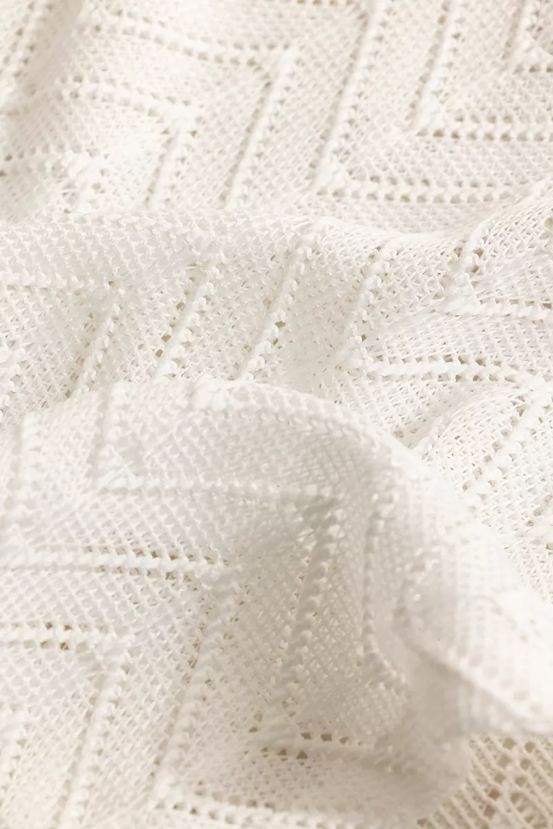 Summer Breeze White Crochet