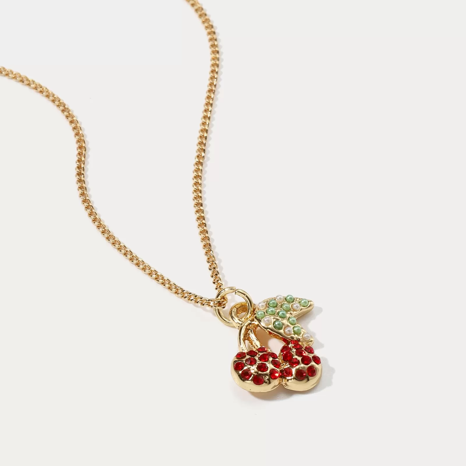 Summer Cherry Necklace