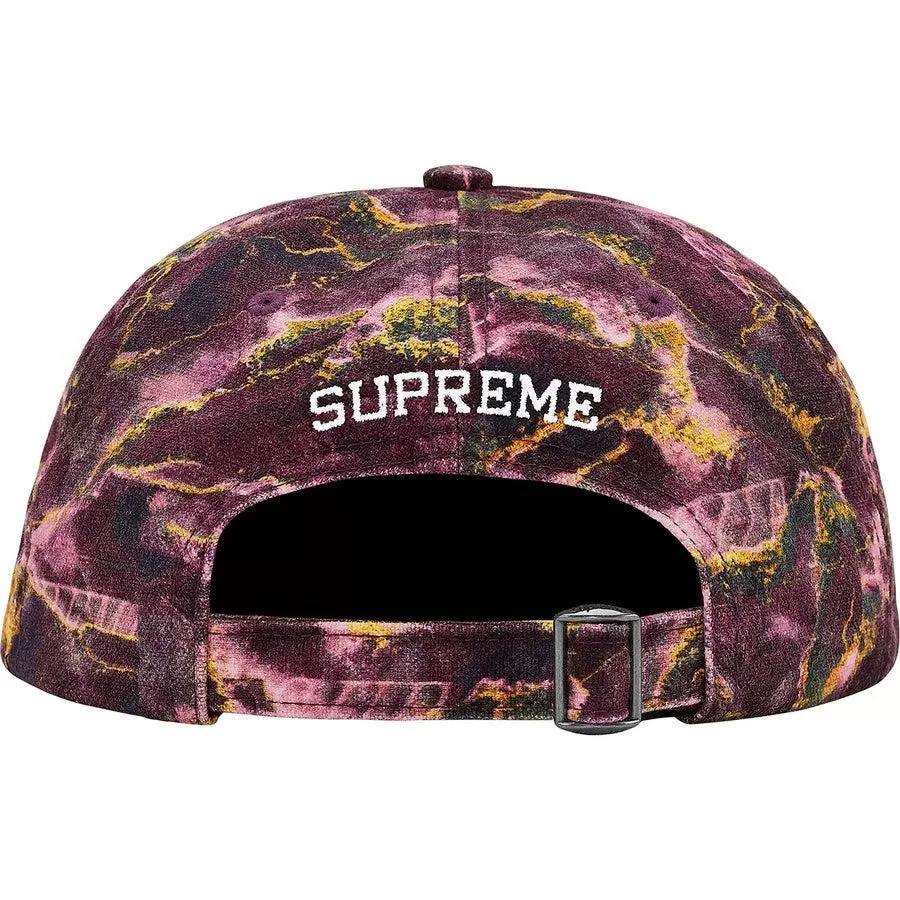 Supreme Marble 6-Panel (Purple)