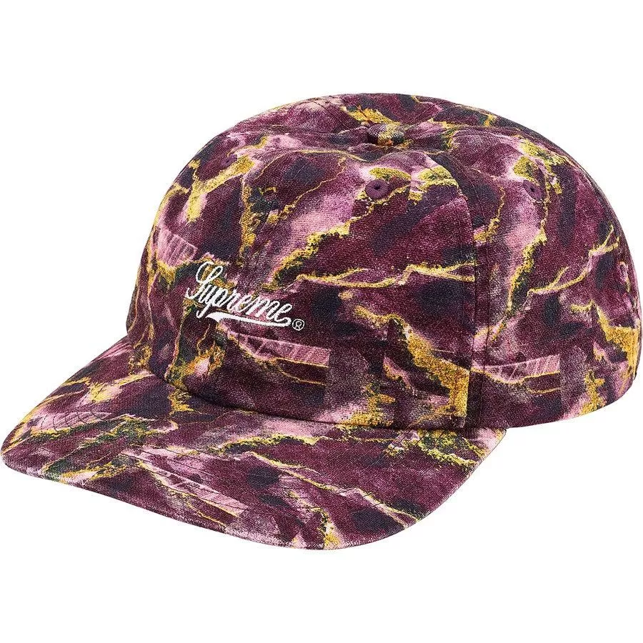 Supreme Marble 6-Panel (Purple)