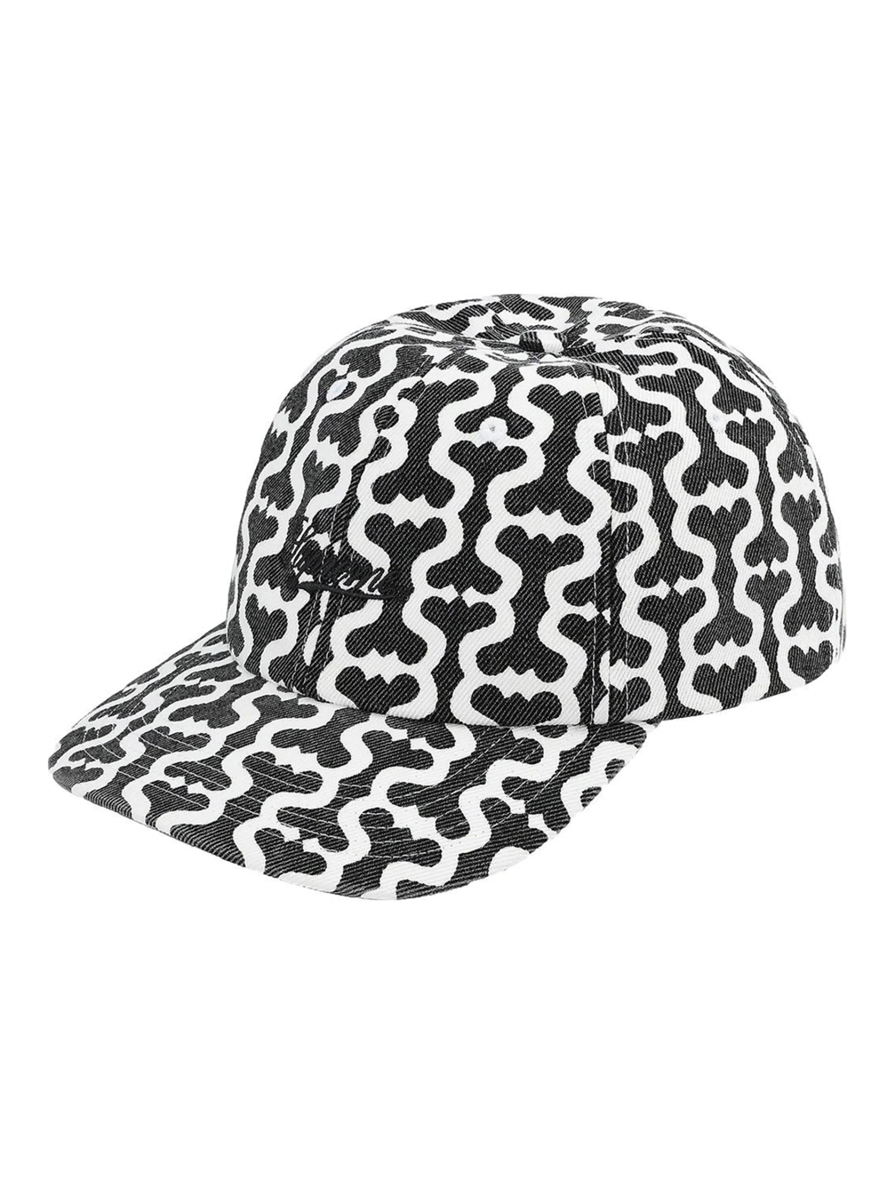 Supreme Monogram S Logo 6-Panel Cap Black [SS21]