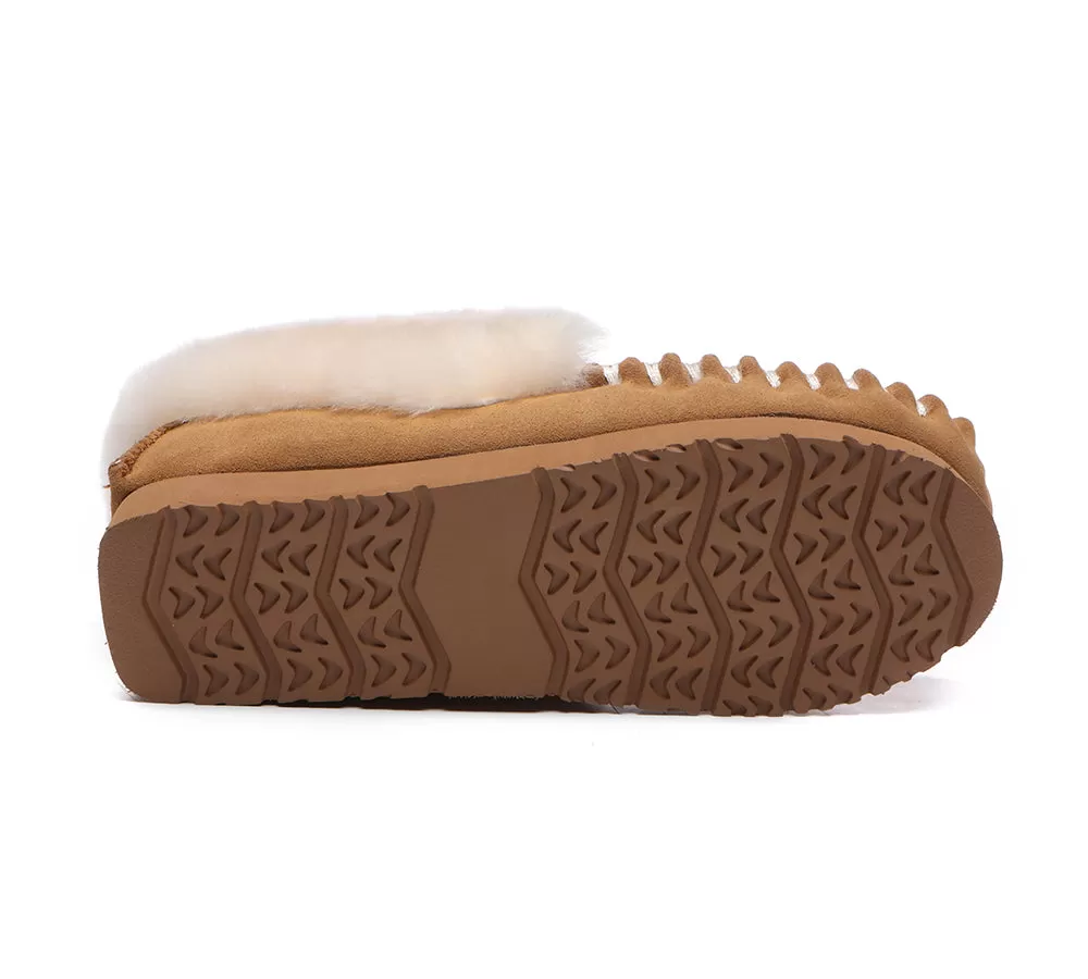 TARRAMARRA Unisex Sheepskin Popo Moccasin