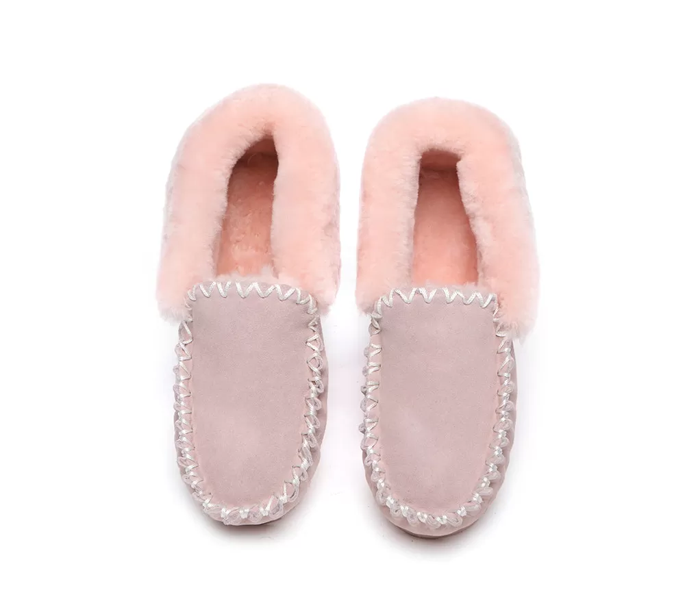 TARRAMARRA Unisex Sheepskin Popo Moccasin