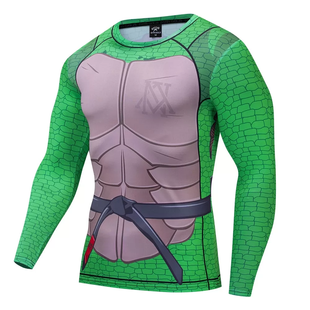 Teenage Mutant Ninja Turtles Compression Long Sleeve Rashguard