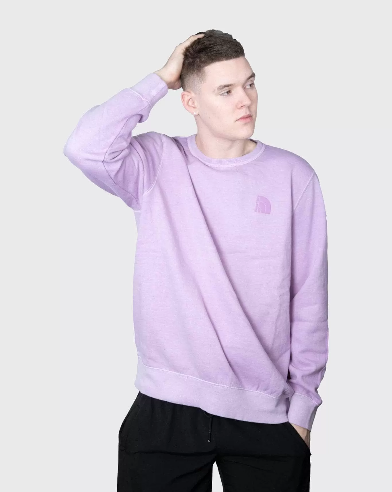 the north face garment dye crewneck