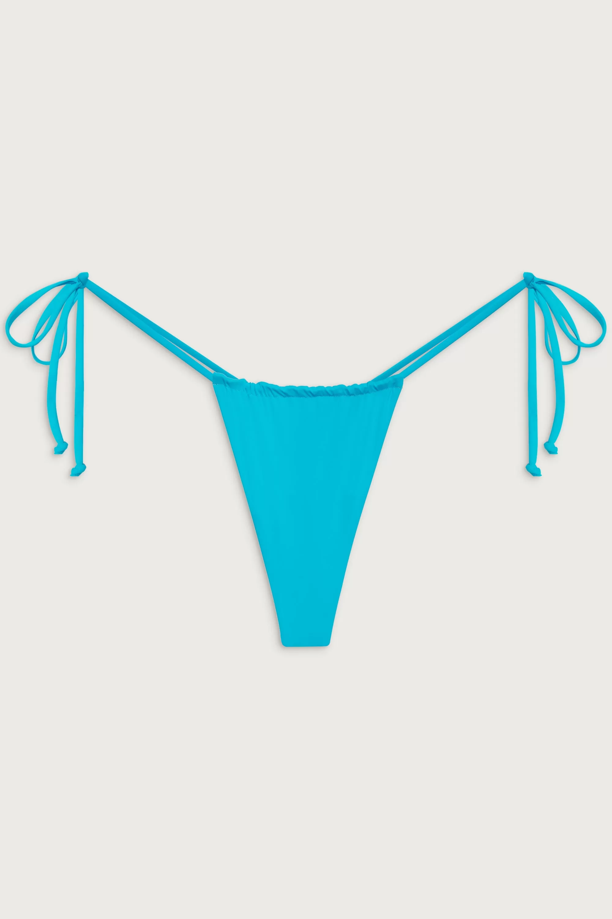 Tia String Bikini Bottom - Morning Blue