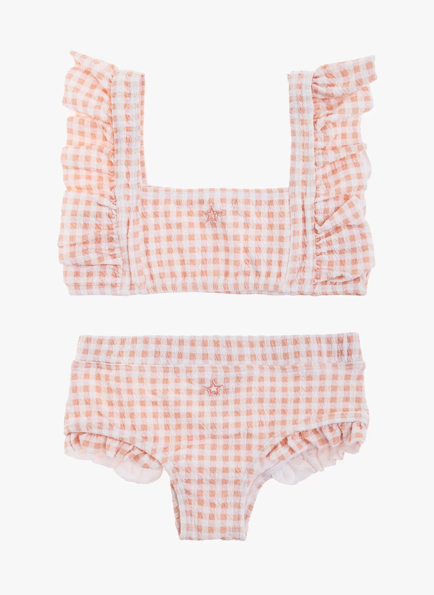 Tocoto Vintage Checked Swimwear Coulotte