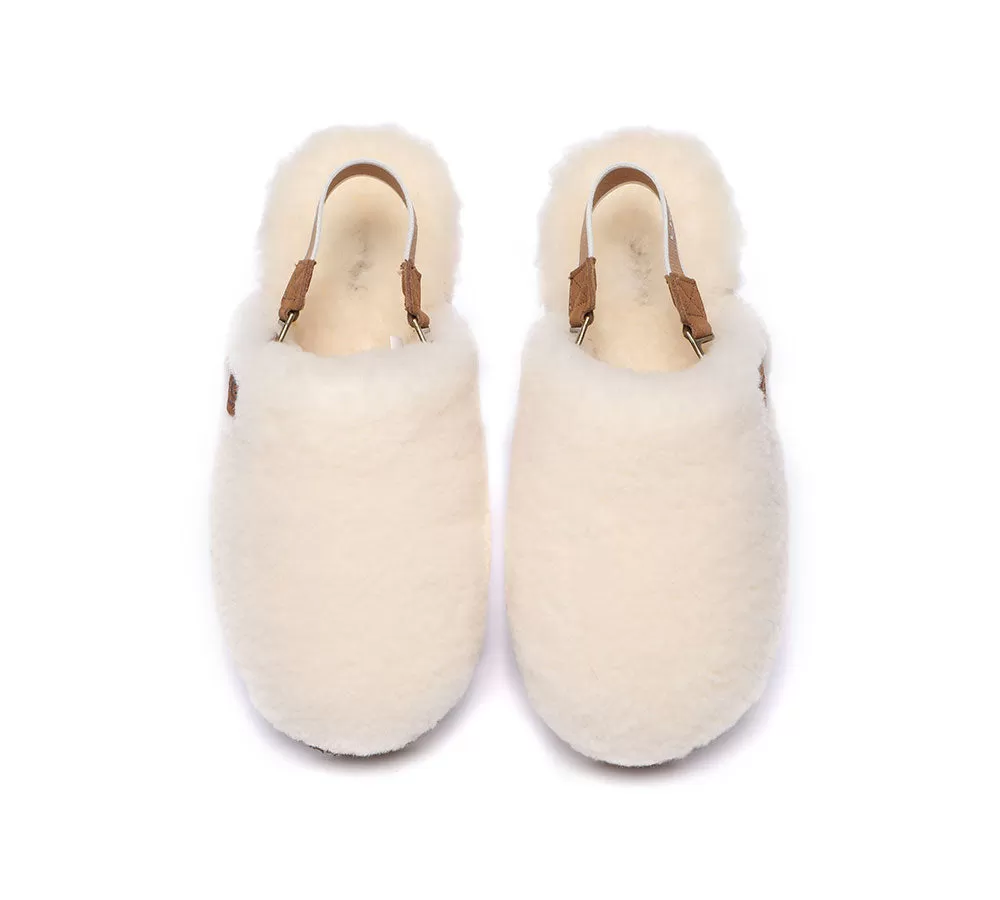 UGG AUSTRALIAN SHEPHERD Removable Strap Slingback Ugg Slipper Women Kamari