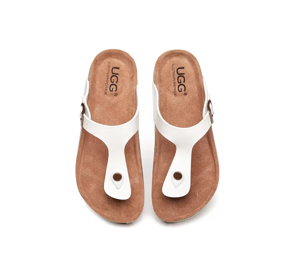 UGG Australian Shepherd Summer Unisex Beach Slip-On Sandal Slides Thongs Beck