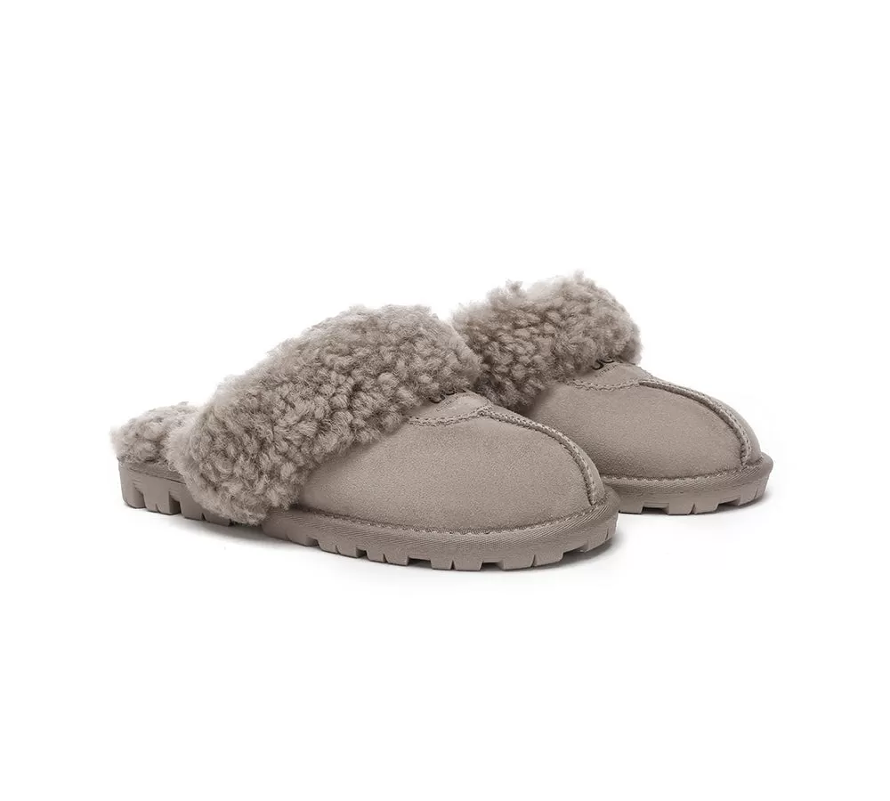 UGG AUSTRALIAN SHEPHERD Ugg Slipper Double Faced Sheepskin Waffle Curly