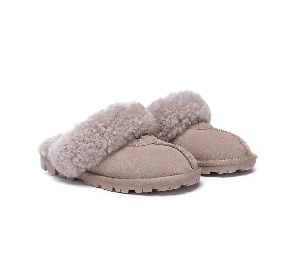 UGG AUSTRALIAN SHEPHERD Ugg Slipper Double Faced Sheepskin Waffle Curly