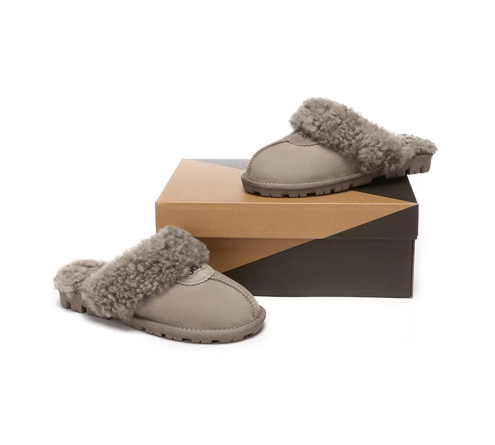 UGG AUSTRALIAN SHEPHERD Ugg Slipper Double Faced Sheepskin Waffle Curly