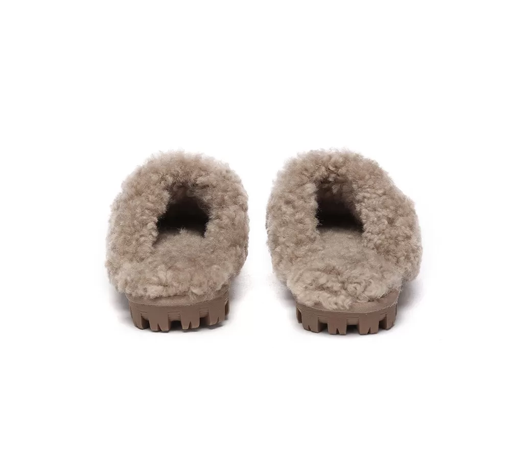 UGG AUSTRALIAN SHEPHERD Ugg Slipper Double Faced Sheepskin Waffle Curly