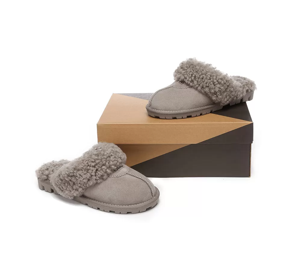 UGG AUSTRALIAN SHEPHERD Ugg Slipper Double Faced Sheepskin Waffle Curly