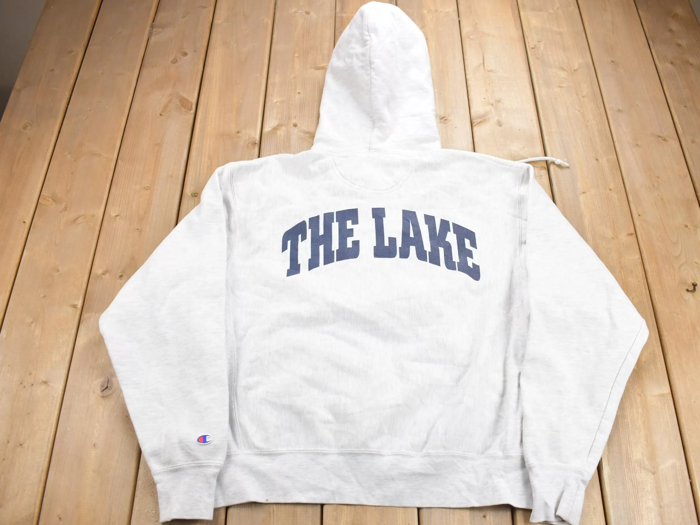 Vintage 1990s Lake Okoboji Champion Reverse Weave Hoodie / Vintage Champion / Okoboji Hoodie / Streetwear / Sportswear