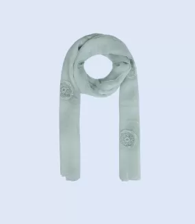 WA0831-MINT-GREEN-Scarf For Women