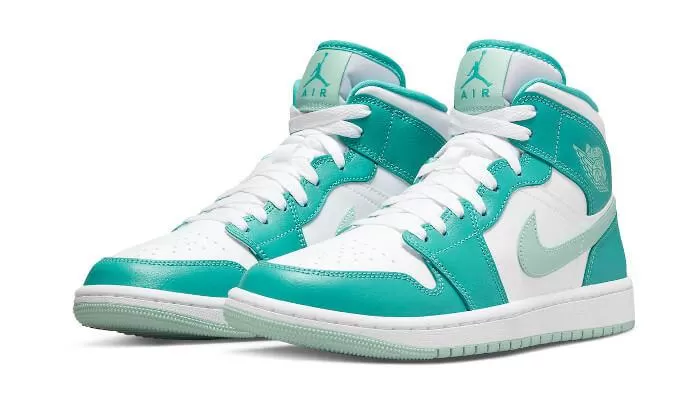 Wmns Air Jordan 1 Mid "Washed Teal"