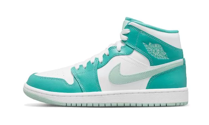 Wmns Air Jordan 1 Mid "Washed Teal"