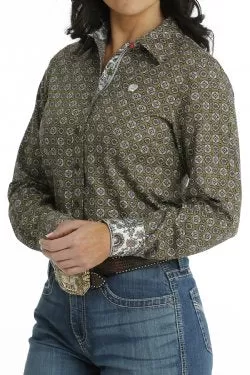 Women's Cinch BUTTON-DOWN WESTERN SHIRT