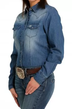 Women's Cinch Denim SNAP-DOWN WESTERN SHIRT