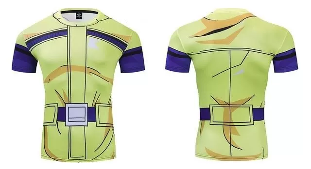 Women's Dragon Ball Z Compression 'Bulma | Namek Saga' Premium Short Sleeve Rashguard