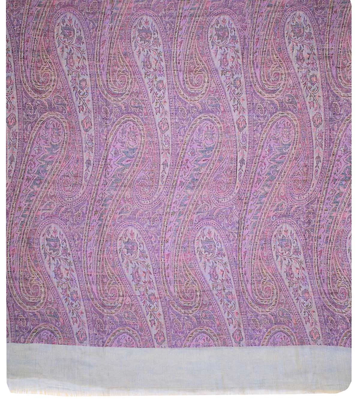 Women's Paisley Wool Shawl Wrap Gift India Clothes (80 x 40 inches)